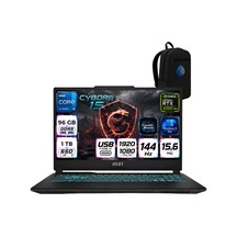 MSI Cyborg 15 A13VE-1252XTRRNP30 Core i5-13420H 96 GB 1 TB SSD 6 GB RTX4050 15.6" FHD W11P Dizüstü Bilgisayar + Çanta