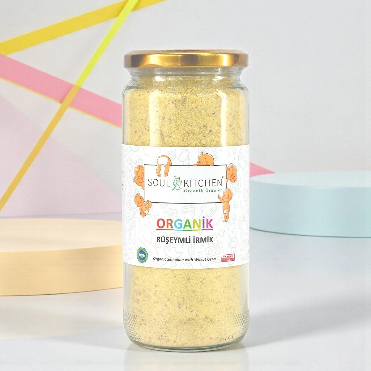 Soul Kitchen Organik Rüşeymli İrmik 300 G