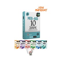 2026 Meb Ags Pegem Akademi Tamamı Çözümlü 10 Deneme Ve 6lı Branş Deneme Ve 3 Hediyeli Set