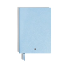 Montblanc Saffiano Deri Açık Mavi Orta Boy Defter 134759