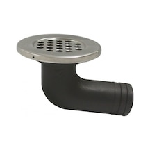 Marin 95 Derece Açılı 38Mm Su Gideri Izgaralı