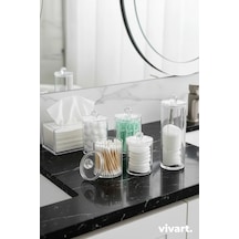 Makyaj Organizer Düzenleyici 6'lı Set Şeffaf