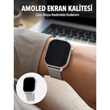 Dokunmatik Amoled Akıllı Saat Uzun Pil Ömrü Ve Sağlık Takip Özellikli - Lisinya