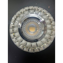 Ycl Kristal Cam Spot Gu10 Duy Beyaz Işık Ampul Hediyesi