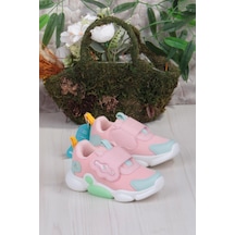 Vicco 346.b24k.335 Gum Pudra Işıklı Kız Çocuk Ayakkabı Pudra