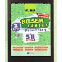 2.Sınıf Bilsem Tablet 5'li Deneme -  Evrensel İletişim Yayınları
