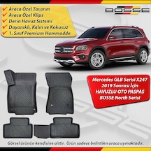 Mercedes Glb Paspas Araca Özel X247 Kasa 2019 Sonrası İçin Derin Havuzlu Paspas Serisi