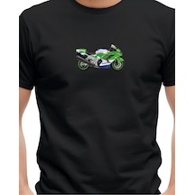Iron 883 Baskılı Tasarımlı T-shirt Siyah