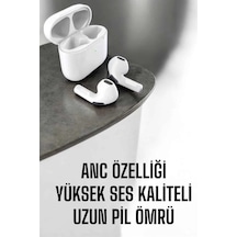 Yeni Nesil Pro Bluetooth Kulaklık Uzun Pil Ömrü Beyaz Renkli 15019921