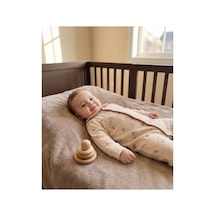 Minory Baby - Bebek Tulumu Sincap Motifli Çok Renkli Çok Renkli
