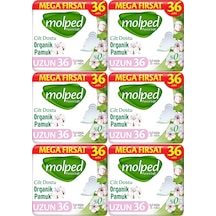 Molped Pure & Soft Hijyenik Ped Uzun 6 x 36'lı
