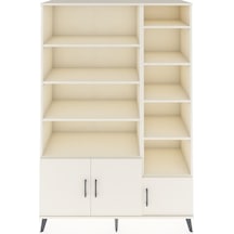 Hyperion Dolap 10 Raflı 3 Kapaklı 132x44x195 Aytaşı-aytaşı/aytaşı Aytası/aytası - Aytası