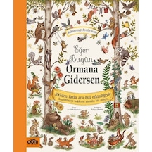 Eğer Bugün Ormana Gidersen - 100'den Fazla Ara-Bul Etkinliğiyle - Kahverengi Ayı Ormanı - Yağmur Yavaş Aydın - Abm Yayınevi