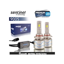 Sentinel Premium Beyaz Led Xenon Ampül Seti 85w 14000 Lumen Hb3-9005 9005 (HB3)