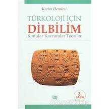 Türkoloji İçin Dilbilim - Kerim Demirci - Anı Yayıncılık