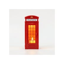 Londra'nın İkonu: Özel Hediye Kutulu Telefon Kulübesi Kitap Nook Book Nook Modeli