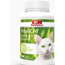 Bio Petactive Vitali Cat Kediler İçin Vitamin Çiğneme Tableti 150'li 75 G