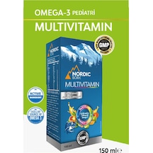 Nordic Bork Multivitamin Içeren Omega-3 Takviye Edici Şrp 150 Ml