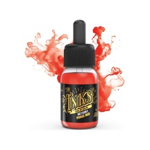 Ak Interactive 16051, 30 Ml. Dövme Kırmızısı Akrilik Mürekkep