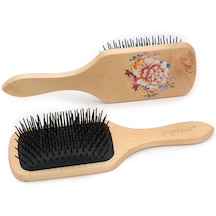 Ahşap, Topuzsuz Ve Baskılı Özel Açma Fırçası / Jt8586/10 - Mydr-463354 Çok Renkli