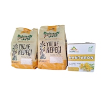 Doğalsan Yulaf Kepeği 400 Gr X 2 Adet + Kantaron Çayı 20 Süzen Poşet Dukan Seti