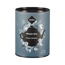 Rıoba Beyaz Çay 75 G - Beyaz Çikolata Parçalı Sıcak İçecek 2'li Ekonomik Paket - 2 Adet Tarı