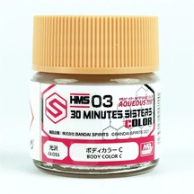 Mr.hobby Hms-03 10 Ml. 30 Minutes Sisters Colors, Body Color C, Aqueous Serisi Model Boyası Standart