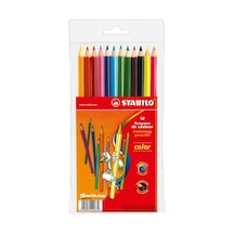 Color 1212-77 Kuru Boya Kalemi, 12 Renk Diğer