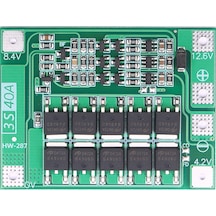Konesam 3s 40a Güçlendirilmiş Li-poly Batarya Koruma Kartı - 11.1v/12.6v, 18650/26650 Uyumlu, Matkap Başlatma, Aşırı Şarj-kuruş Koruması