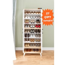 Ae-1088 Patentli İmaj Sonomo Ayakkabılık, 9 Raflı, Ayaklı, 4 Kapa