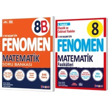 Fenomen Yayınları 8. Sınıf Matematik B Soru Bankası Ve Matematik 4. Fasikül Olasılık, Cebirsel İfadeler Ve Özdeşlikler 2 Kitap