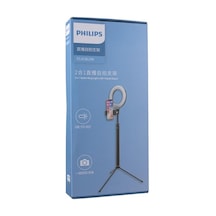 2in1 Tripod Standlı Youtube Tiktok Selfie Çekim Işıklı Telefon Tutucu - Makyaj Işığı Dlk3621n/93