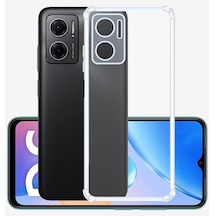 Kvy Xiaomi Redmi Note 11e Kamera Korumalı Süper Silikon Kılıf