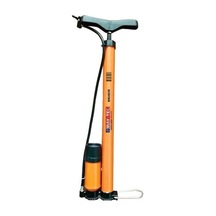 Baytec Saatli Elden Basmalı Bisiklet Pompası Turuncu Mk4830