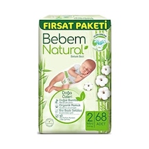 Bebek Bezi Mini 2 Beden Fırsat Paketi 68 Adet