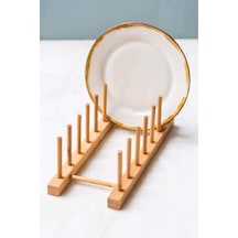 Bambu Lüx 6 Bölmeli Tabaklık 25x13,5x11cm Antrasit - Gri