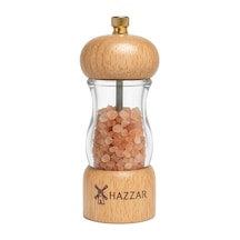 Akrilik Ahşap Tuz/biber Değirmeni Seramik 16 Cm Çok Renkli