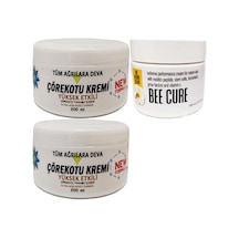 Çörek Otu Kremi White Box 2 Adet 200 Ml + Beecure Krem 150 Ml / Krem Seti