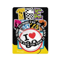 The Dump Vı Eğlenceli Sticker Koleksiyonu 30 Parça Laptop Kaykay Termos Etiket Seti