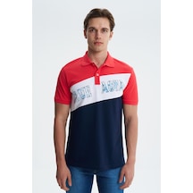 AR-MA Arma Erkek Regular Fit Likralı Polo Yaka Tişört Y27374308701 001