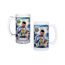 Lionel Messi Buzlu Ya Da Buzsuz Bira Bardağı