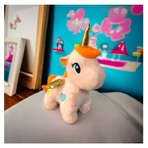 Toyzz 50 Cm Unicorn Sevimli Boynuzlu At Pelus Oyuncak Uyku Arkadaşı Oyun Arkadasi