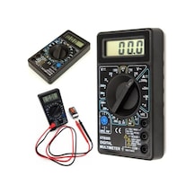 Orret Home Dijital Multimetre Akım, Voltaj, Direnç Ölçer Elektrik Ölçü Aleti, Taşınabilir Dc/ac Ölçüm Cihazı, Güvenlik Sigortalı Tester, Lcd Ekranlı Multimetre