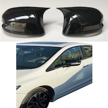 Honda Civic Fb7 Yarasa Ayna Kapağı Batman Pianoblack Parlak Siyah
