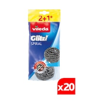 Vileda Çelik Bulaşık Teli 20 x 3'lü
