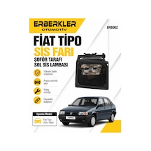 Fiat Tipo Sis Farı Şoför Tarafı Sol Sis Lambası - Erb1185