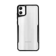Samsung Galaxy A06 Kılıf Boyi Silikon Kapak - Siyah 0.2M-Çok Renkli