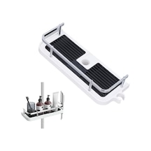 Sunup Banyo Duş Rafı Sabun Şampuan Dış Fırçası Rafı Delme Gerektirmez 24-25 Mm Duş Sapına Takılabilir