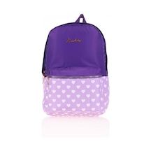 Kaukko Soft Floral Sırt Çantası Purple K1492
