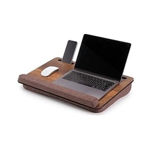 Minderli Laptop Sehpası, Ceviz Renkli Ahşap Tasarım